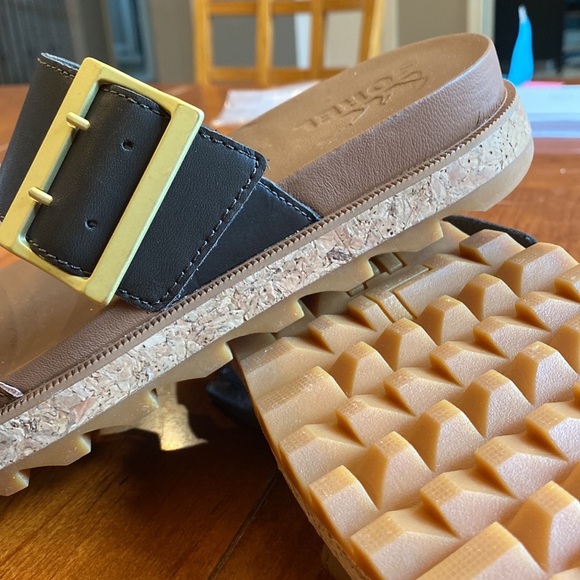 Sorel Women Sorel Womens Size 8.5 Roaming Buckle Slide Shoe Sandal